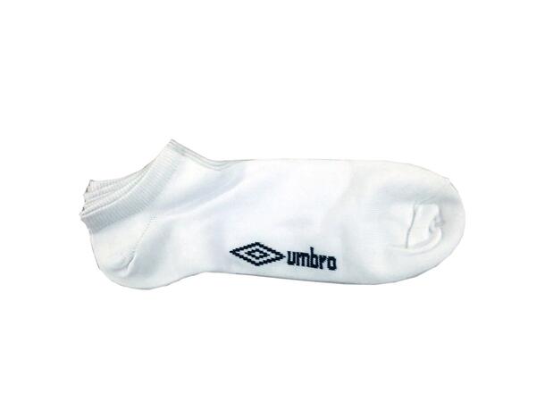 UMBRO Core Slip In Socks 3-P Vit 40-44 Korta sockar utan skaft
